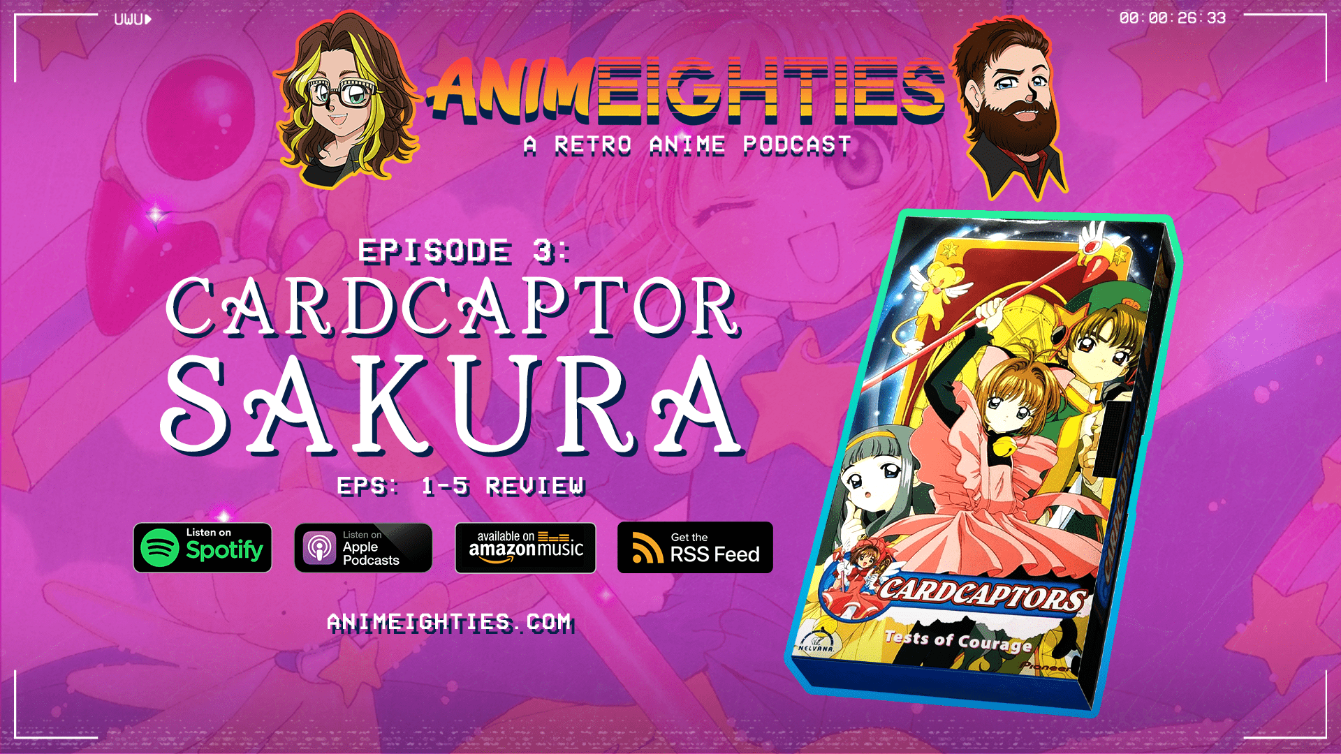 Anime review cardcaptor sakura animeighties