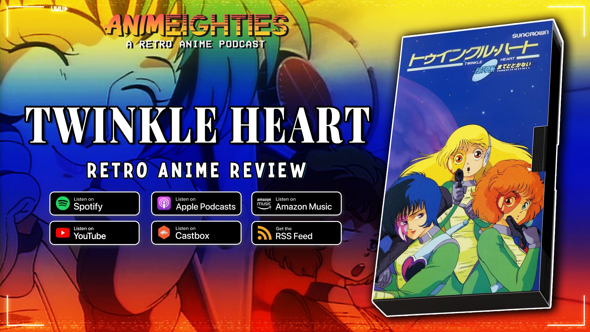 Twinkle Heart: Gingakei made Todokanai - AnimEighties - A Retro